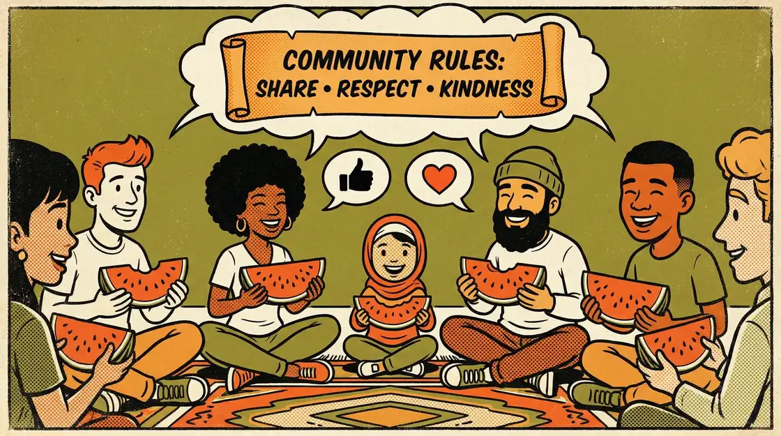 乐鱼体育平台app 社区公约漫画插图